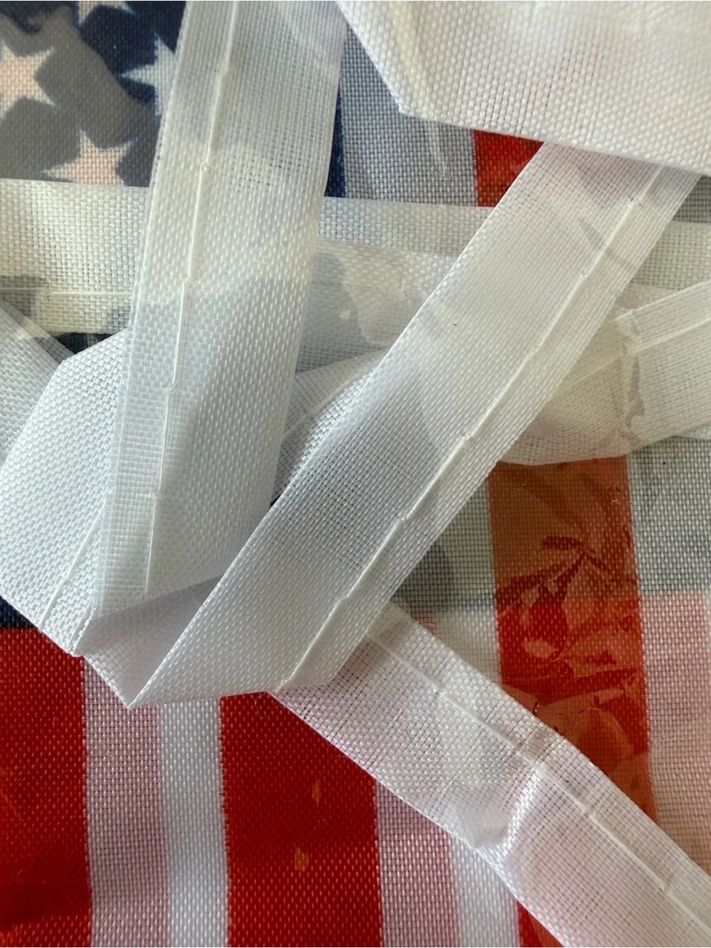 Hobby Lobby Red, White & Blue American Flag banner Decor